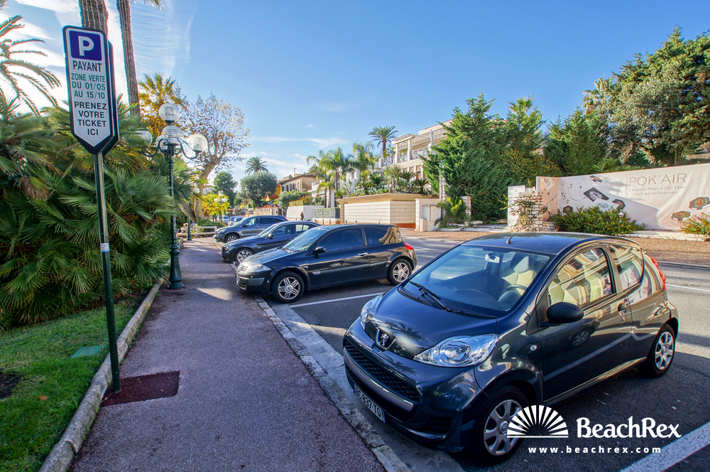 Francuska - AlpesMaritimes -  Beaulieu-sur-Mer - Plaža Fourmis