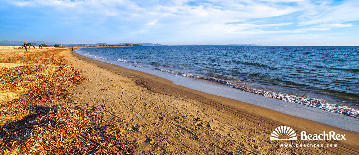 france - Var -  Hyères - Plage du Pentagone