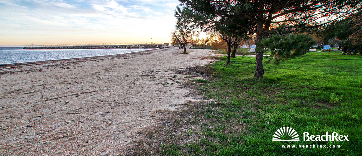 france - Var -  Hyères - Plage de la Gare