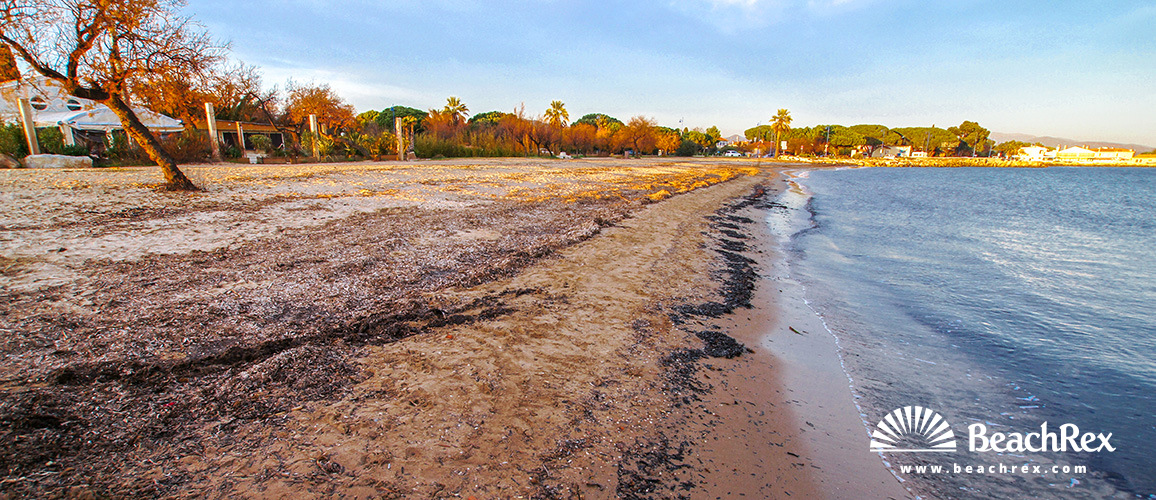 france - Var -  Hyères - Plage de la Gare