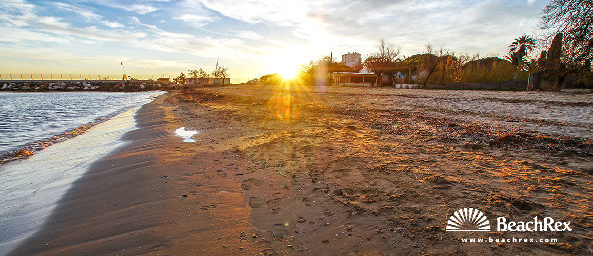 france - Var -  Hyères - Plage de la Gare