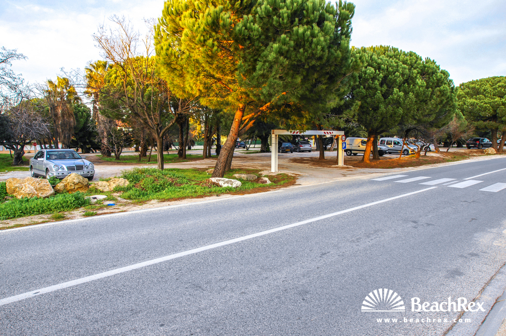 france - Var -  Hyères - Plage de la Gare