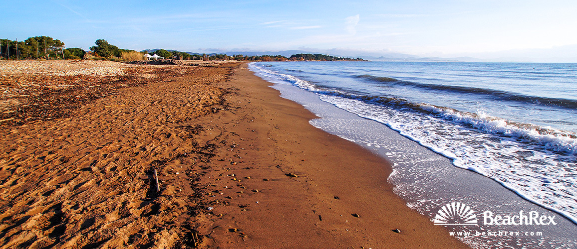 france - Var -  Hyères - Plage de l'Ayguade-St Louis
