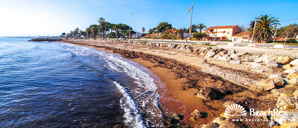 france - Var -  Hyères - Plage de la Marquise