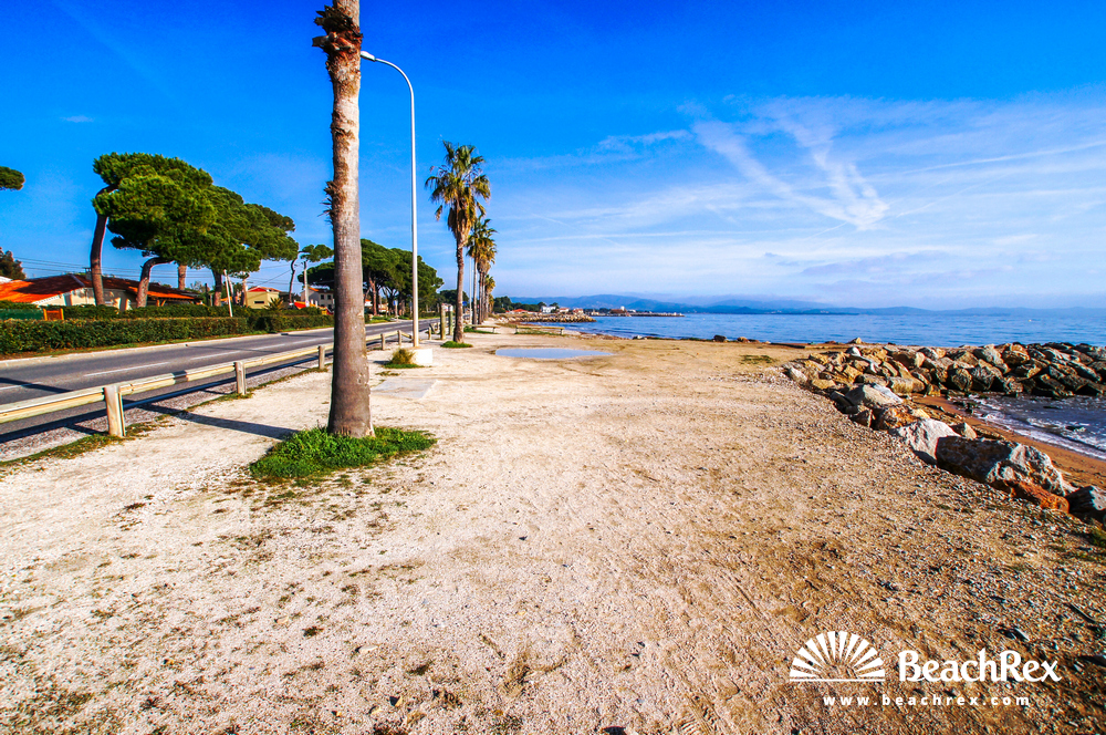 france - Var -  Hyères - Plage de la Marquise