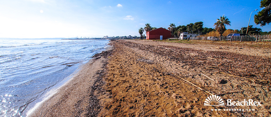 France - Var -  Hyères - Beach du Ceinturon