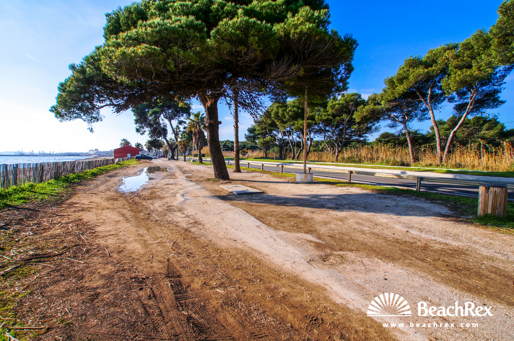 France - Var -  Hyères - Beach du Ceinturon