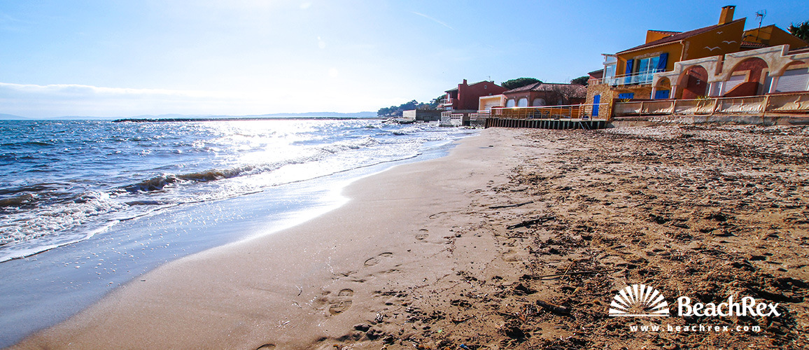france - Var -  Hyères - Plage La Potinière