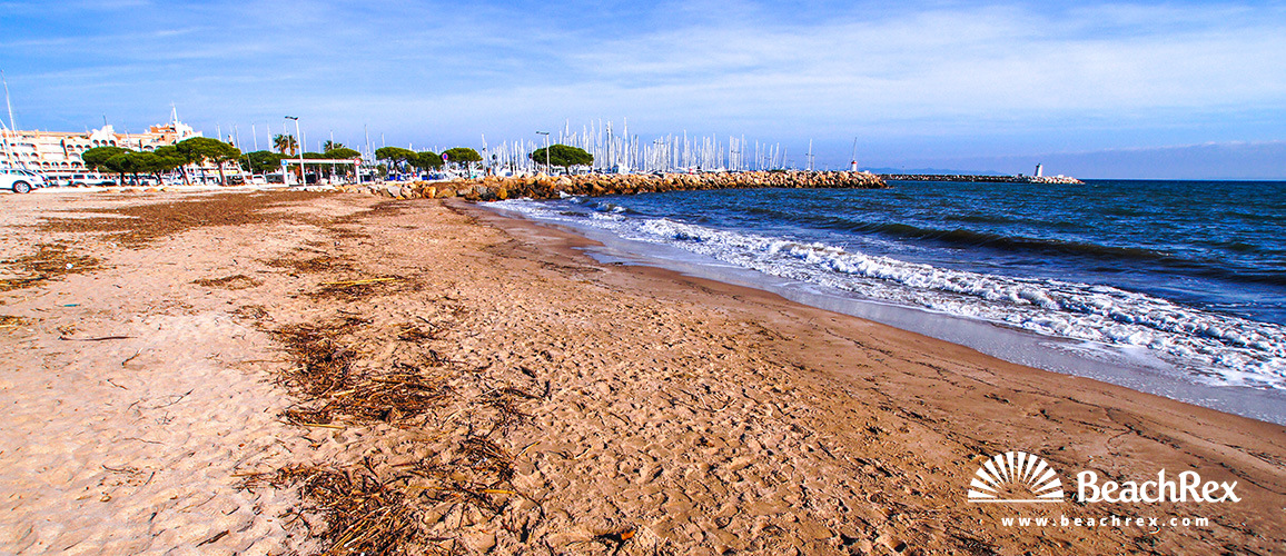 france - Var -  Hyères - Plage La Potinière