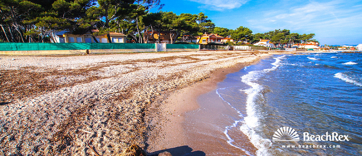 france - Var -  Hyères - Plage des Pesquiers