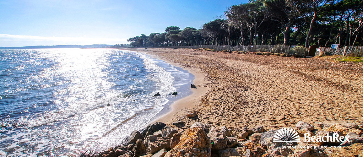 france - Var -  Hyères - Plage des Pesquiers