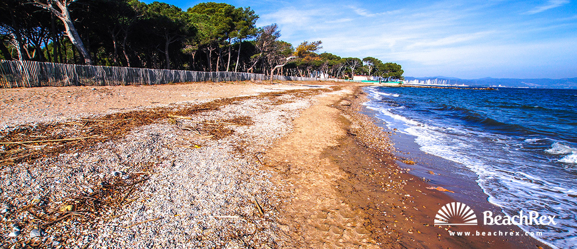 france - Var -  Hyères - Plage des Pesquiers