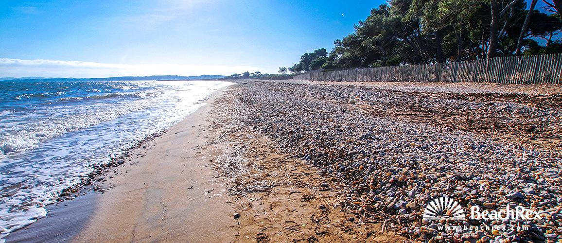 france - Var -  Hyères - Plage des Pesquiers