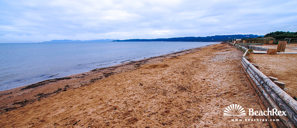 france - Var -  Hyères - Plage de la Bergerie