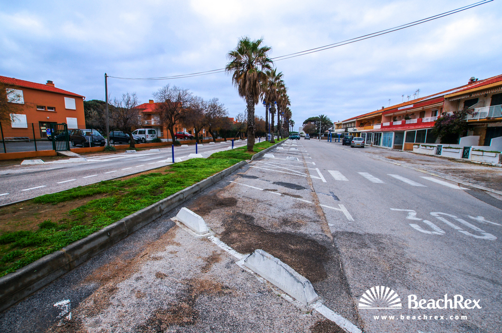 france - Var -  Hyères - Plage de la Bergerie
