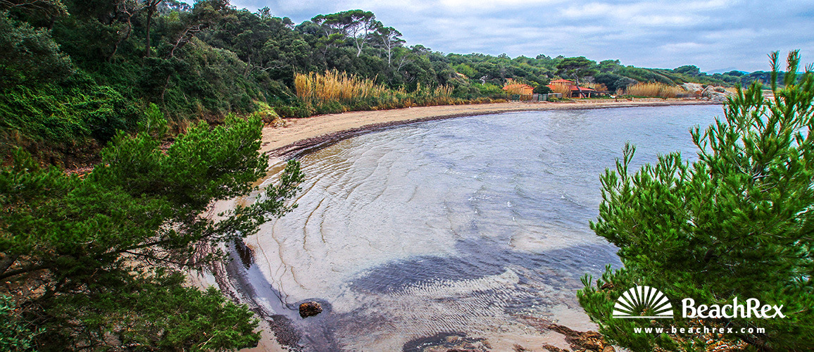 france - Var -  Hyères - Plage de la Badine