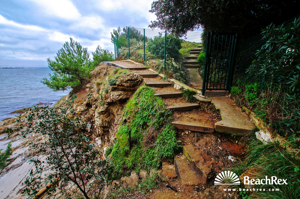france - Var -  Hyères - Plage le Vieux Chêne