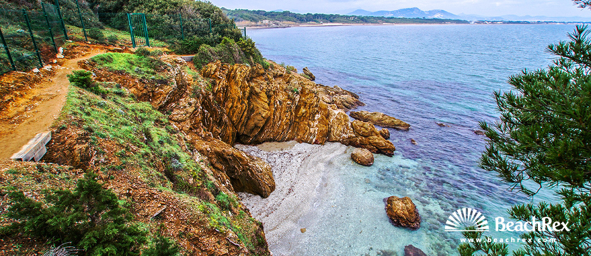 france - Var -  Hyères - Plage des Mimosas