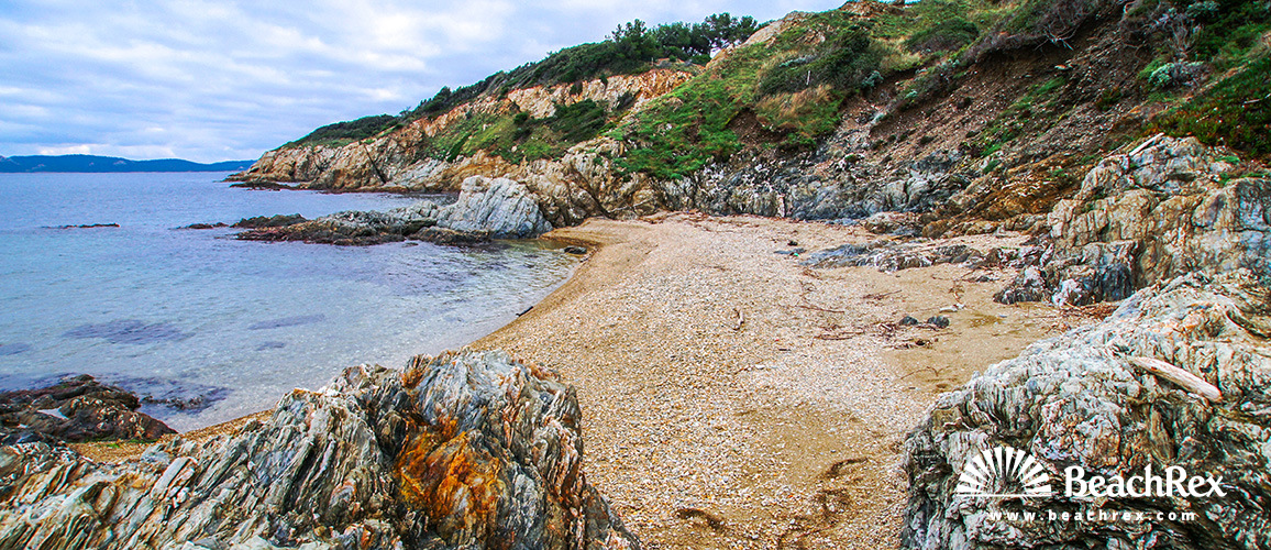 france - Var -  Hyères - Plage Pointe de la Badine