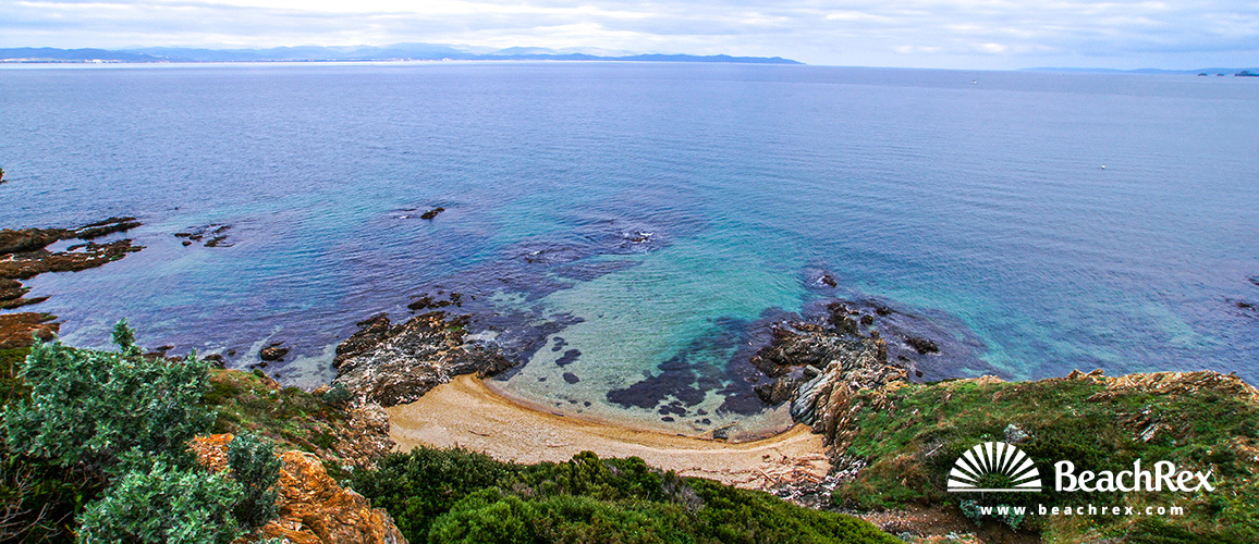 france - Var -  Hyères - Plage Pointe de la Badine
