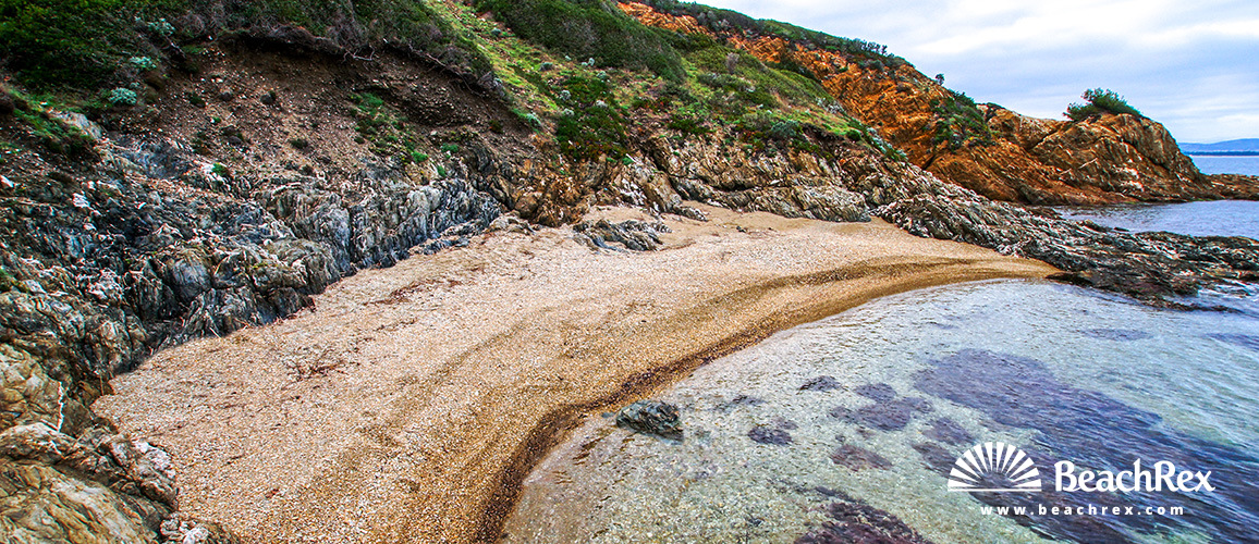 france - Var -  Hyères - Plage Pointe de la Badine