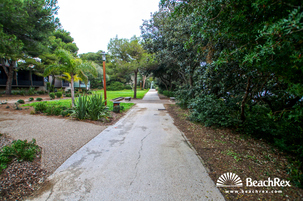 france - Var -  Hyères - Plage des Arbanais