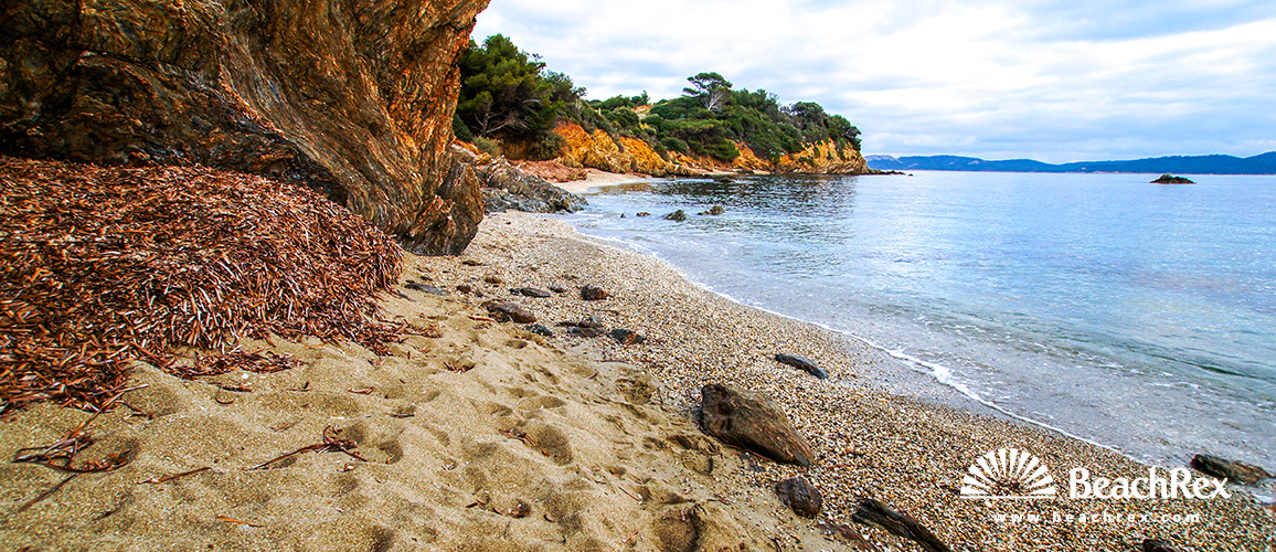 france - Var -  Hyères - Plage du Gabian