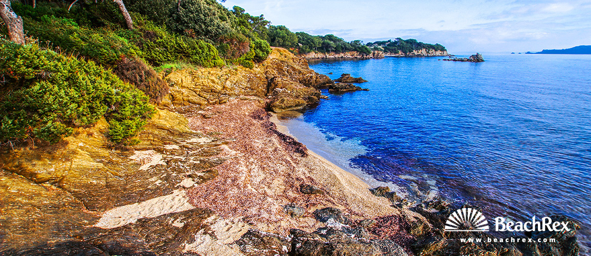 france - Var -  Hyères - Plage des Cyprès