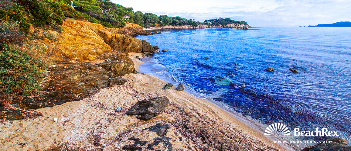 france - Var -  Hyères - Plage des Cyprès