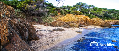 france - Var -  Hyères - Plage des Cyprès