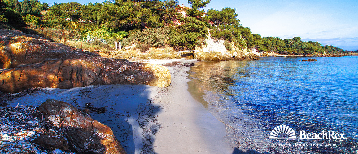 France - Var -  Hyères - Beach du Bouvet