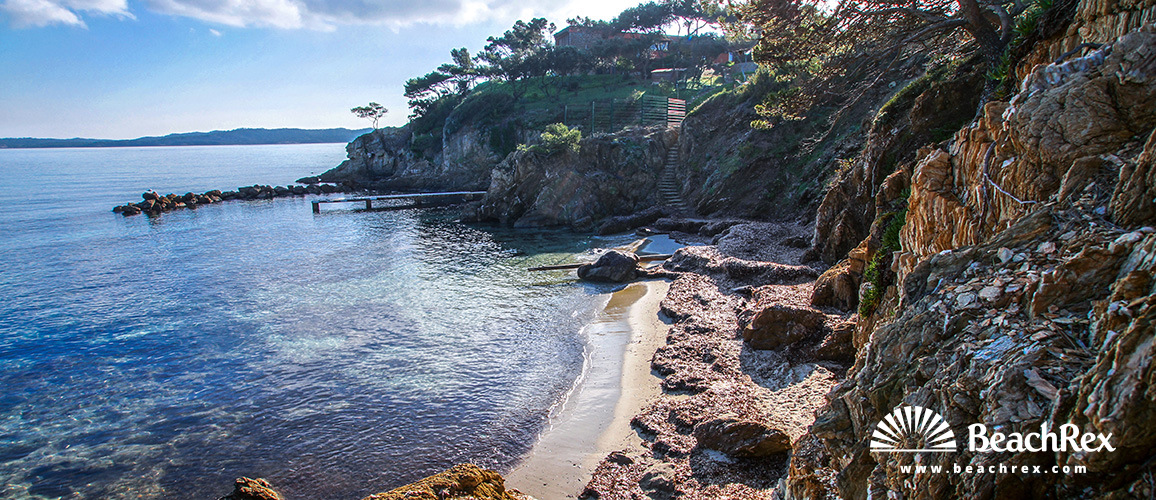France - Var -  Hyères - Beach du Bouvet