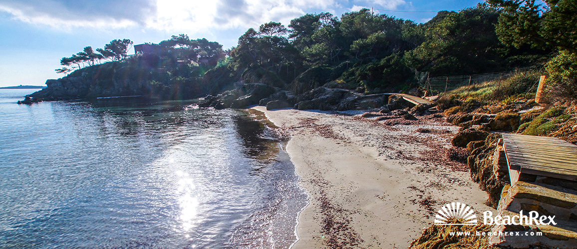 France - Var -  Hyères - Beach du Bouvet