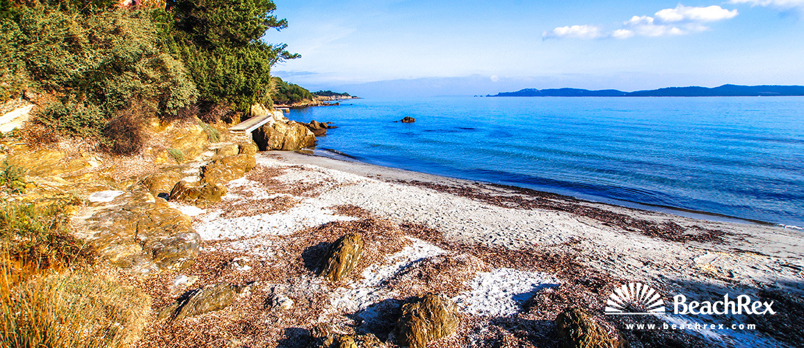 France - Var -  Hyères - Beach du Bouvet