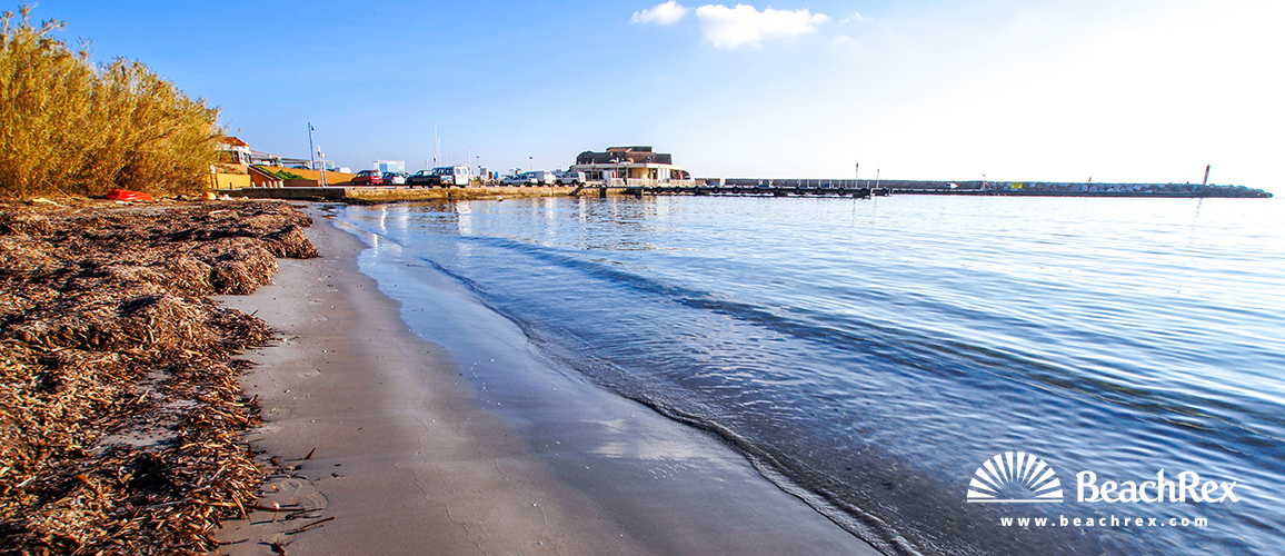 France - Var -  Hyères - Beach de la Tour Fondue