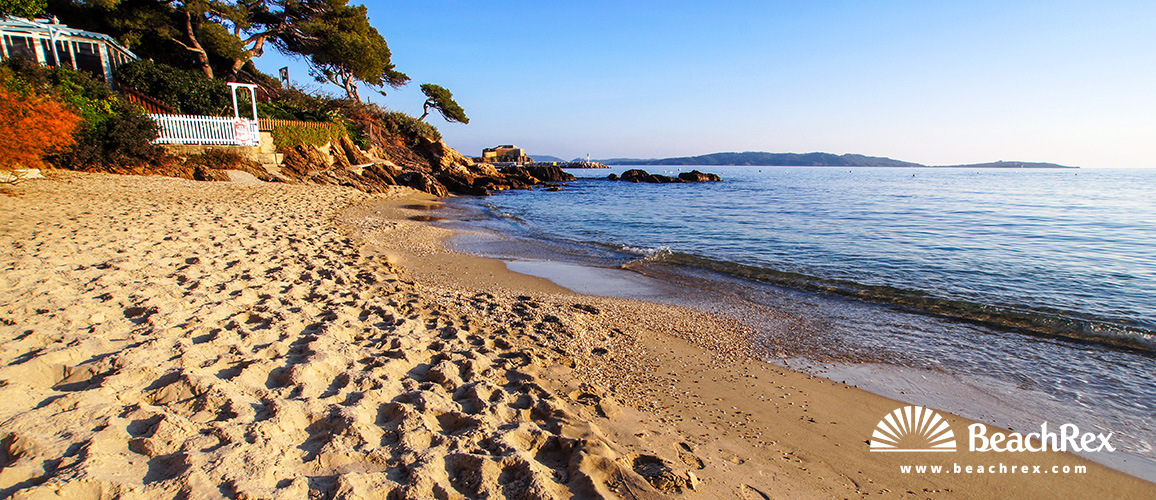 France - Var -  Hyères - Beach du Pradeau