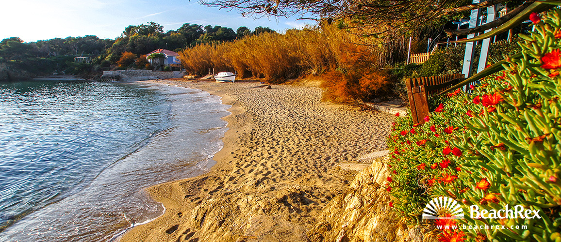 France - Var -  Hyères - Beach du Pradeau