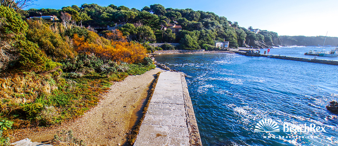 Frankreich - Var -  Hyères - Strand du Port Auguier