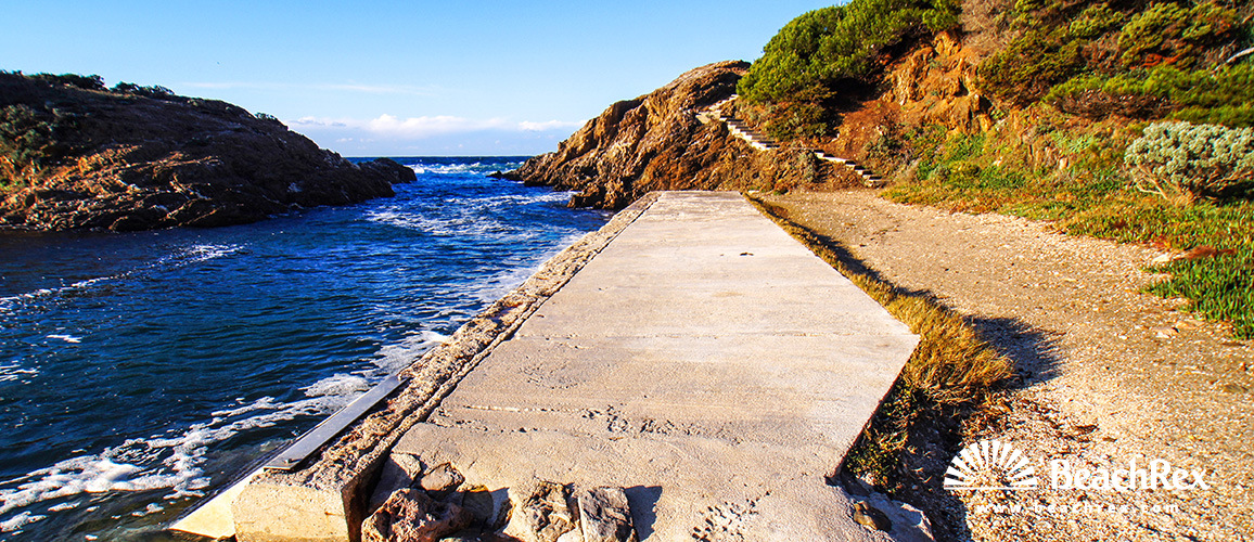 Frankreich - Var -  Hyères - Strand du Port Auguier