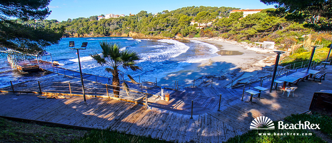 france - Var -  Hyères - Plage de la Vignette