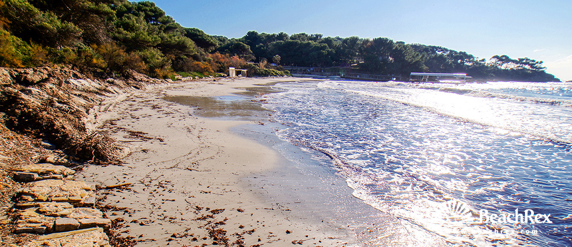 france - Var -  Hyères - Plage de la Vignette