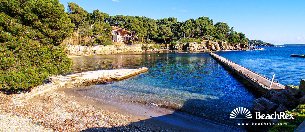 france - Var -  Hyères - Plage du Port de Niel