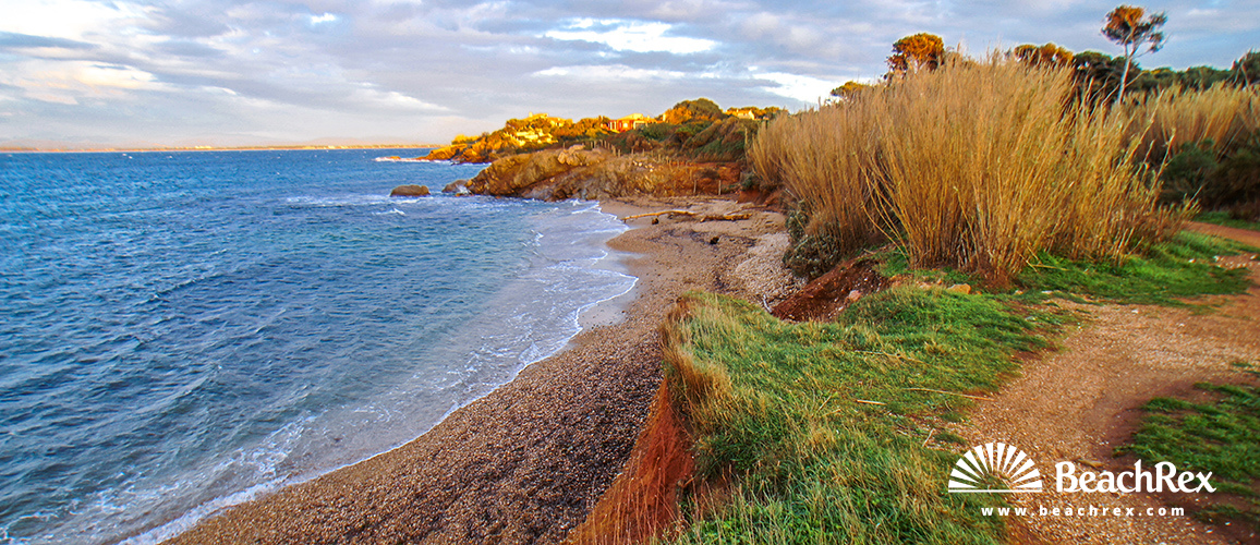 france - Var -  Hyères - Plage de la Madrague