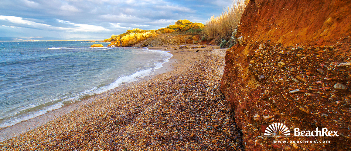 france - Var -  Hyères - Plage de la Madrague
