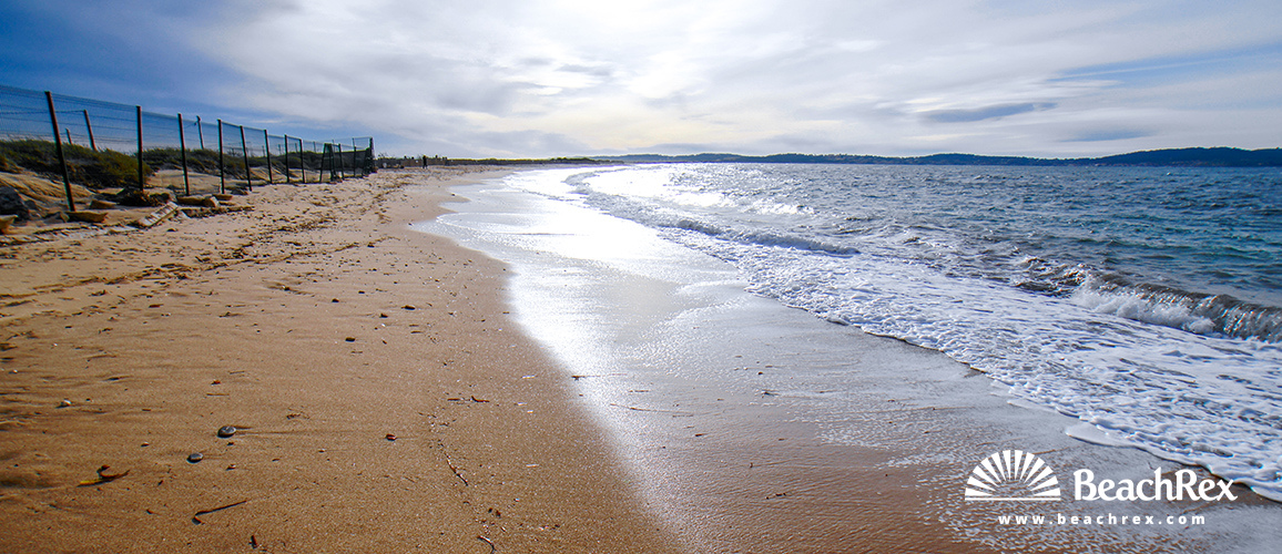 france - Var -  Hyères - Plage Olbia