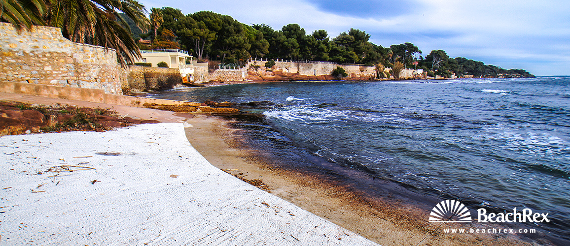 france - Var -  Carqueiranne - Plage de Beau Rivage
