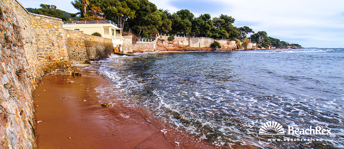 france - Var -  Carqueiranne - Plage de Beau Rivage