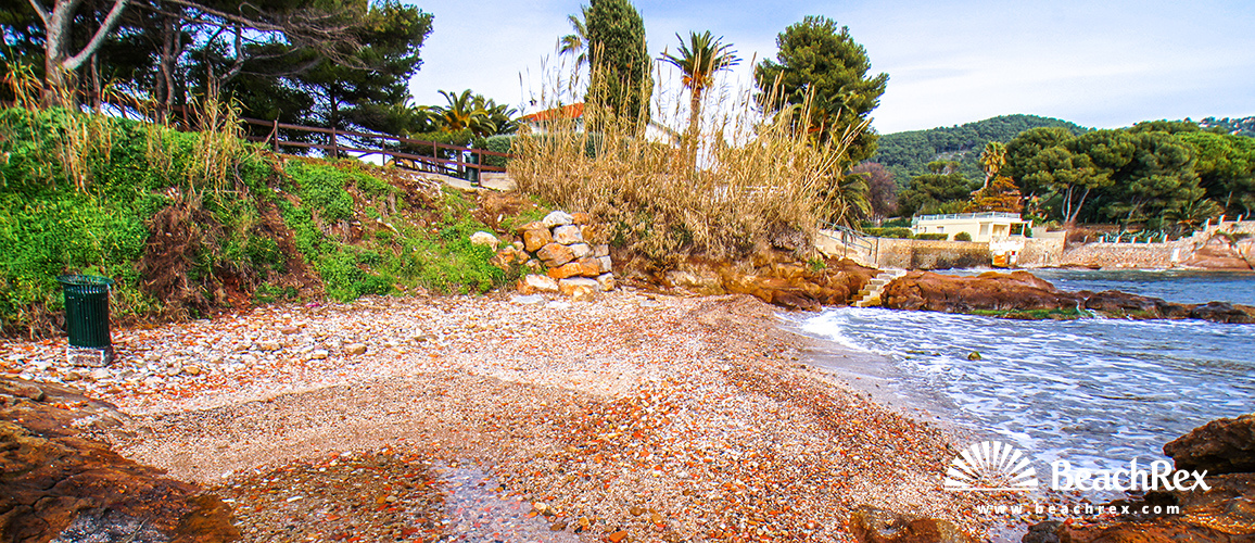 france - Var -  Carqueiranne - Plage de Beau Rivage