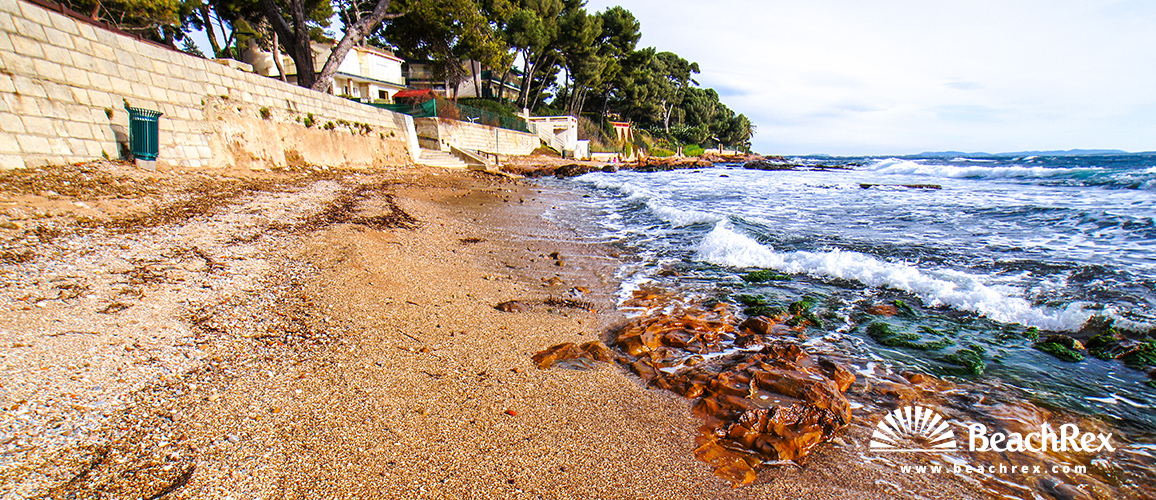 france - Var -  Carqueiranne - Plage Frédéric Chopin
