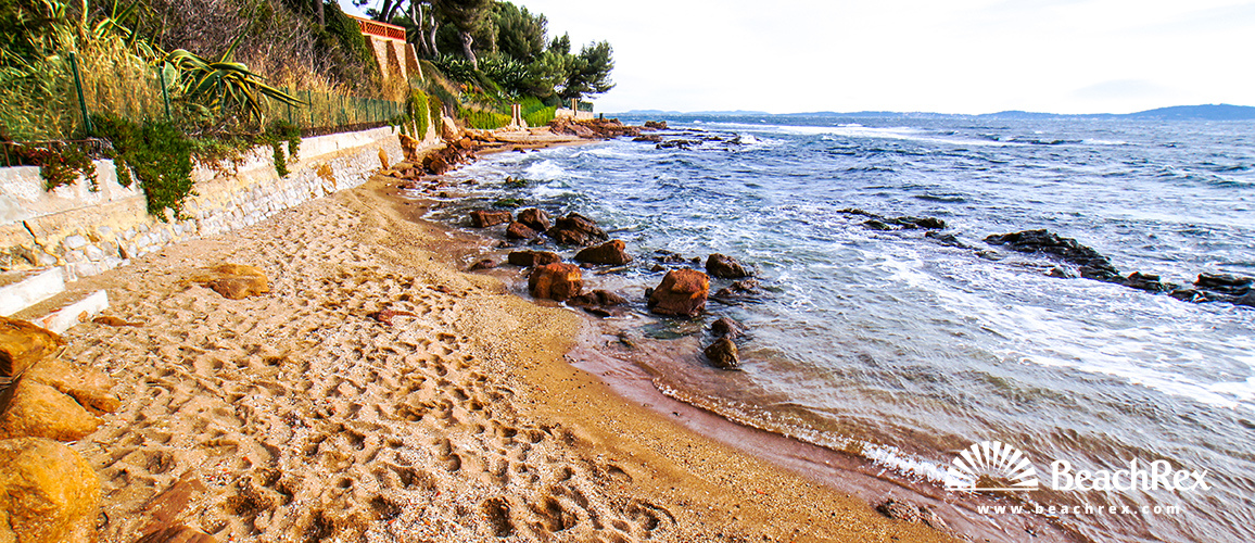 france - Var -  Carqueiranne - Plage Frédéric Chopin